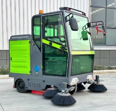 Maintenance of industrial ride-on sweepers