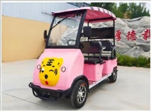 4-seater electric minibus resort golf course multifunctional electric sightseeing car