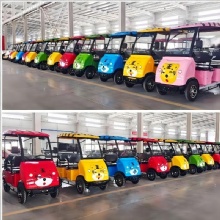 4-seater electric minibus resort golf course multifunctional electric sightseeing car