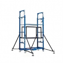 500kg 6m telescopic folding electric scaffold portable safe customizable mobile hydraulic scissor lift platform mobile lift