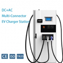 60kw/120kw/180kw Ocpp 1.6j Chademo, CCS2, Type 2 DC+ AC Connector EV Car Charging Station Charging Pile