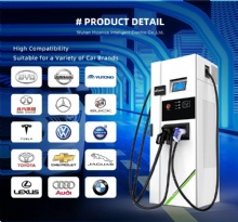 60kw/120kw/180kw Ocpp 1.6j Chademo, CCS2, Type 2 DC+ AC Connector EV Car Charging Station Charging Pile