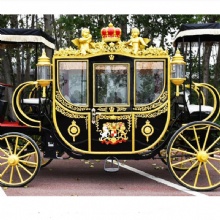 High Quality Electric Royal Horse Carriage out Door Carriage