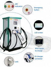 320kw DC Fast EV Charging Pile, 2 DC EV Charger with Dual GB/T and 4 DC EV Charger with Dual CCS 320kw DC Fast EV Charging Pile, 2 DC EV Charger with Dual GB/T and 4 DC EV Charger with Dual CCS