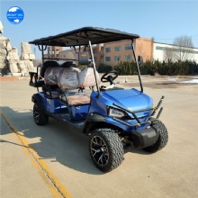 Newly designed professionally customized adjustable 6-seat electric golf cart