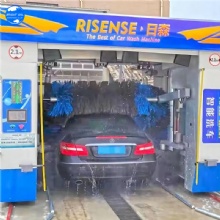 Risense full automatic brush washing rollover car wash with air dryer