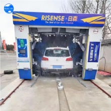 Risense full automatic brush washing rollover car wash with air dryer