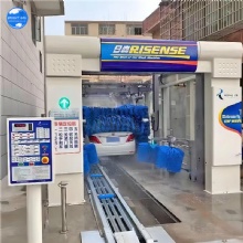 Automatic Tunnel Car wash machine High pressure 14 Brushes with Fully dry system