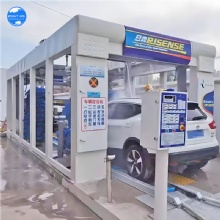 Automatic Tunnel Car wash machine High pressure 14 Brushes with Fully dry system