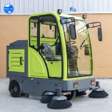 48V 155A Cheap Industrial Sweeping Machine Electrical Cleaning Road Sweeper