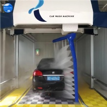 Automatic touchless car wash machine 360 degree with all function and chassis wash