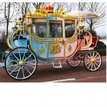 Luxury Electric Royal Sightseeing Carriage Special Transportation Carriage