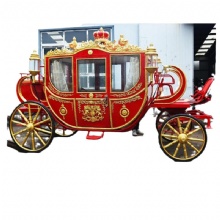 Luxury Electric Royal Sightseeing Carriage Special Transportation Carriage