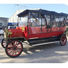 Sightseeing Tourist with Canopy High Quality Horse Carriage