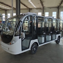 14-seat high-quality electric sightseeing bus with battery electric sightseeing car