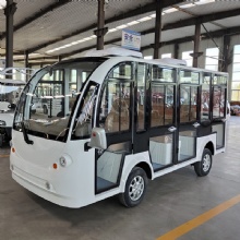 14-seat high-quality electric sightseeing bus with battery electric sightseeing car