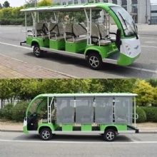 11-seat high-quality electric sightseeing bus with battery electric sightseeing car