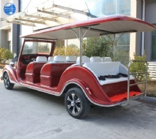 2024 Wholesale Retail 12 Seats Electric Passenger Sightseeing Car Classic Cart