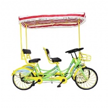 Park bike fashion family four-wheel bicycle adult bicycle four-wheel bicycle