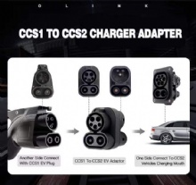 American Standard To European Standard New Energy Vehicle Charging Pile Dc Converter Ccs1 To Ccs2 Conversion Adapter