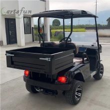 New design Versatile 4 Seaters 2 Passenger with Rear Cargo Bed Electric Utility Golf Buggy