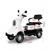 MINIBUSEV M2 ​​disc brake electric four-wheel scooter for the elderly