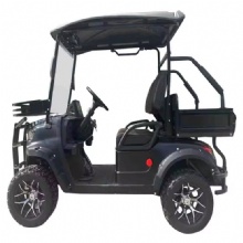 HKBG Hot 60V 3500W Rough Off-road Tyre Electric Cart For Private Estate Scenic Sightseeing Golf Cart 2024