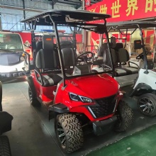 Hot Selling Model D Road Legal 4 Wheel Lithium Battery  Electric Golf Cart