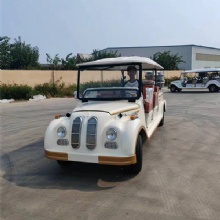 Factory Outlet Electric Vehicles Retro Electric Classic Cars Creamy White Vintage Car