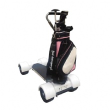 Electric Golf Cart Four-Wheeled Golf Cart Four-Wheeled Balance Cart Rechargeable Golf Trolley