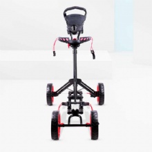 Factory Hot 4 Wheels Customized Foldable Pull Push Golf Cart Golf Trolley