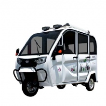 New Electric Tricycle Fully Enclosed Small Household Scooter with Canopy for Adults