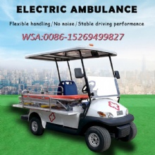 Hospital Stretcher Ambulance Battery Powered Golf Cart Emergency Vehicle for Patient Transfer