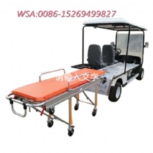 Golf Cart ambulance Emergency Customized 2 Seater Electric Golf Cart Ambulance With Stretcher