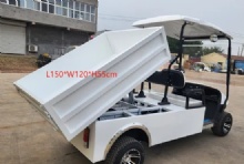 New Design Electric Golf Cart with Cargo Box Buggy