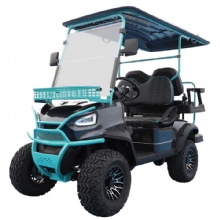 Brand New Design Factory 2+2 Seat Sightseeing Bus Club Cart Electric Golf Buggy Hunting Car